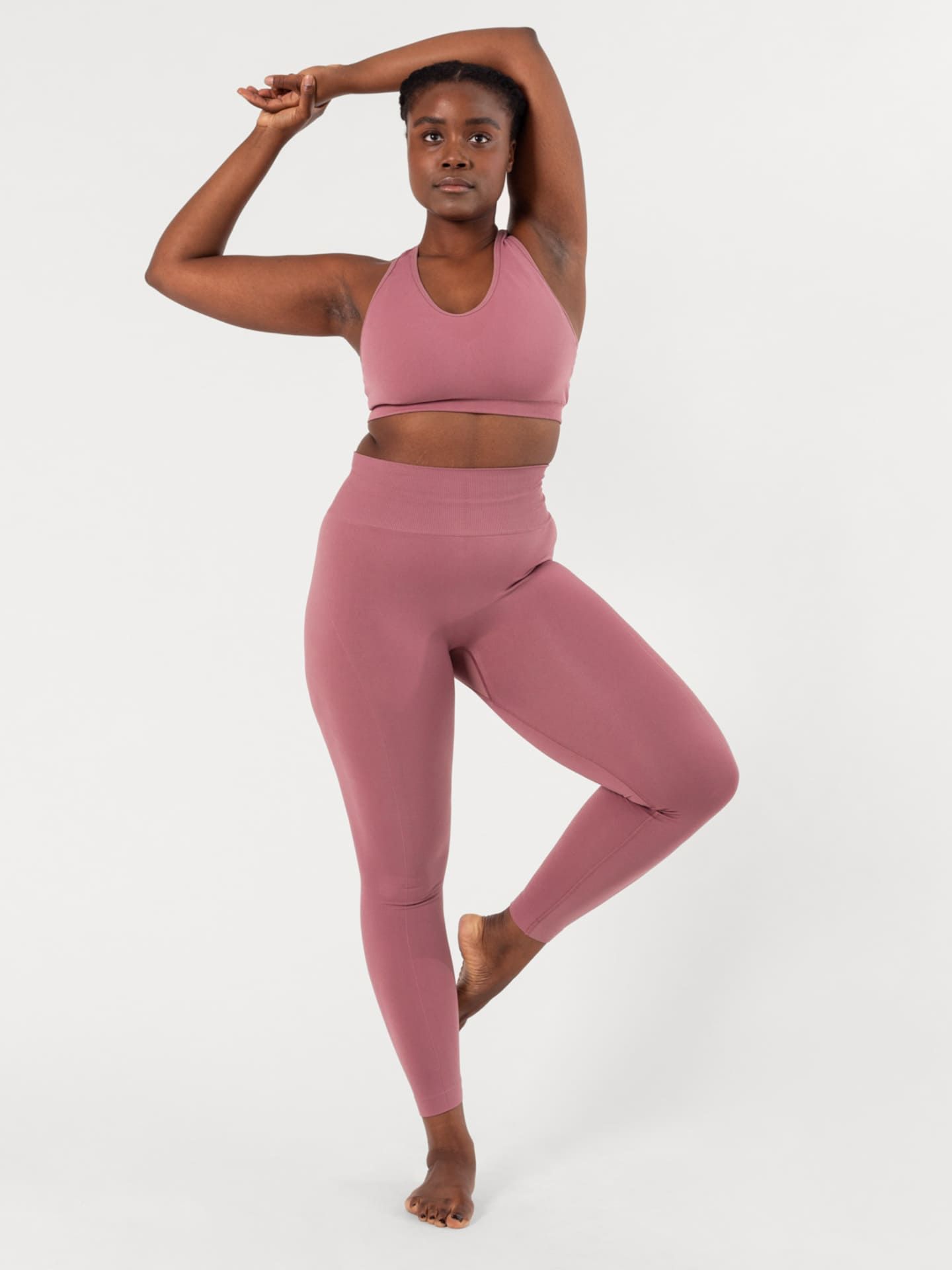 Maya Sport Leggings mauve S/M